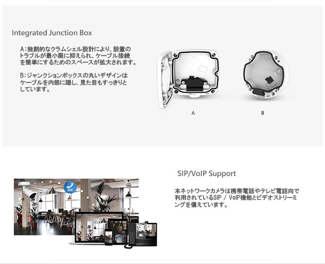 ４Ｋネットワークカメラ