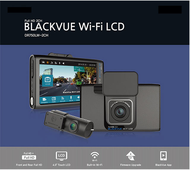 Lisway ２カメラwifi日本語dr750lw 2chドライブレコーダー16gbsd付 オプションセット