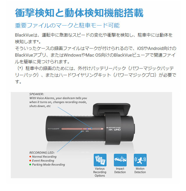 タクシー用ドライブレコーダ, 4K2カメラドライブレコーダ