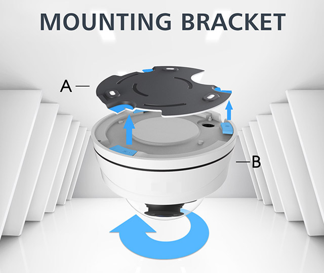 H.265フルＨＤドームネットワークカメラ