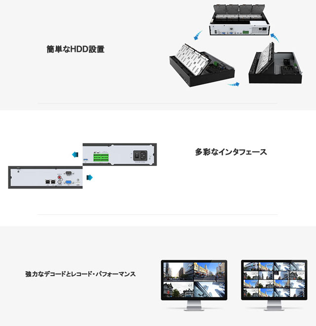 4K H.265 NVR