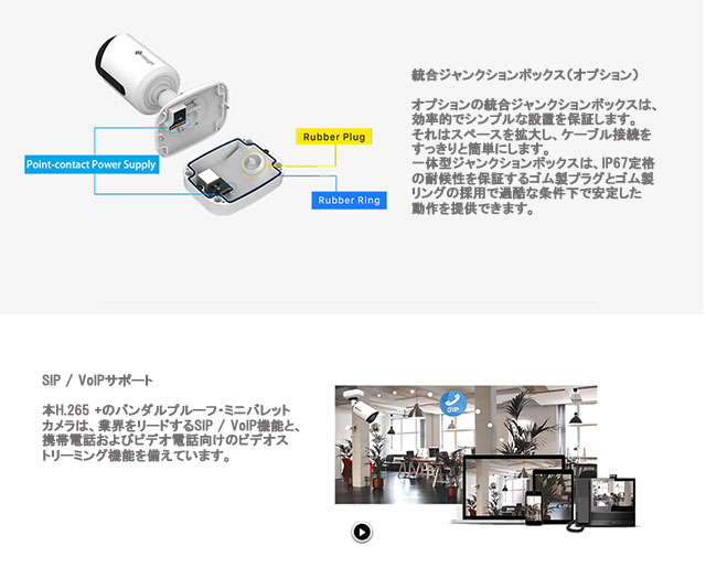 ４Ｋネットワークカメラ